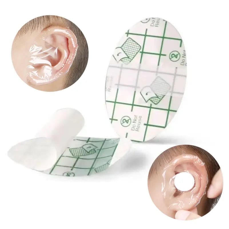 Set of 30 Disposable Waterproof Baby Ear Protector, Swimming Cover Caps, Salon Hair Dressing Dye Water Shampoo Shower Ear Care Cover, Waterproof Ear Muff Set of 30 Disposable Waterproof Baby Ear Protector, Swimming Cover Caps, Salon Hair Dressing Dye Water Shampoo Shower Ear Care Cover, Waterproof Ear Muff